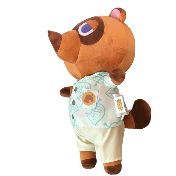 TOM NOOK Nintendo Animal Crossing 18" Plush Toy Stuffed Animal Pillow - Picture 2 of 5